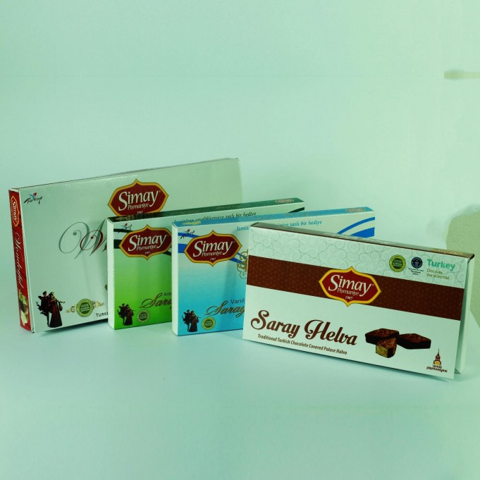 Çikolatalı Saray Helvası Çikolatalı Saray Helvası