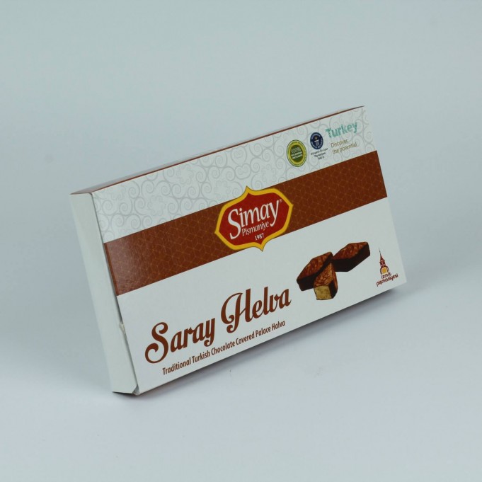 Çikolatalı Saray Helvası Çikolatalı Saray Helvası