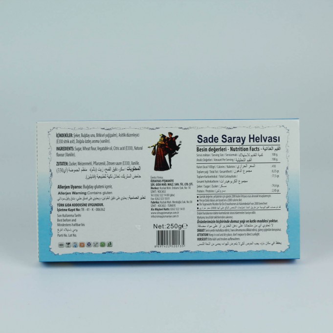 Vanilyalı Saray Helva Vanilyalı Saray Helva
