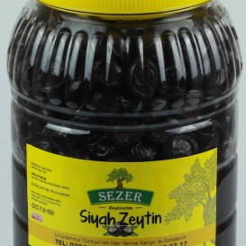 Sezer Süper Siyah Zeytin (320-350)