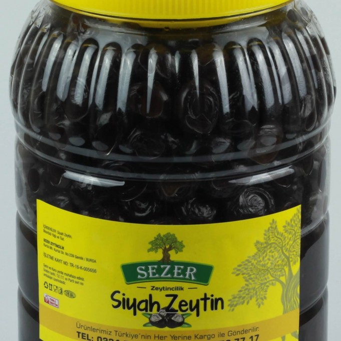 Sezer Jumbo Siyah Zeytin (230-260) Sezer Jumbo Siyah Zeytin (230-260)