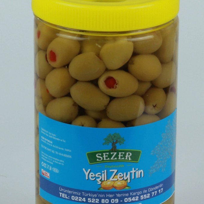 Biberli Yeşil Zeytin Biberli Yeşil Zeytin