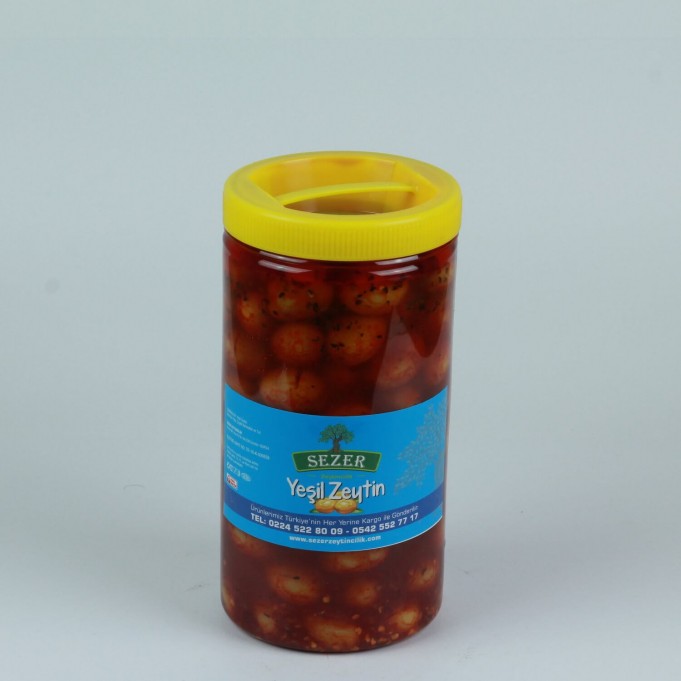 Özel Soslu Yeşil Zeytin Özel Soslu Yeşil Zeytin